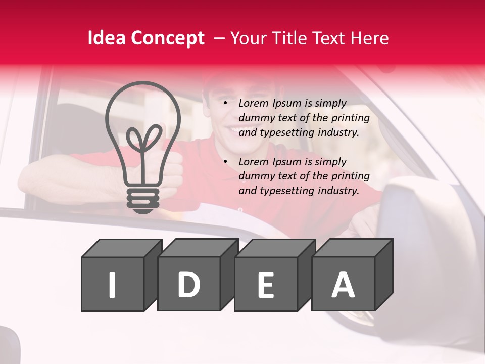 Service Transport Uniform PowerPoint Template