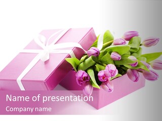 Spring Flower Floral PowerPoint Template