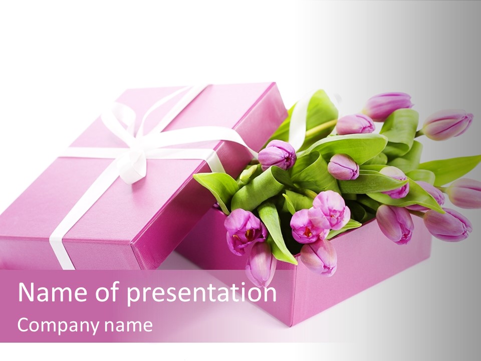 Spring Flower Floral PowerPoint Template