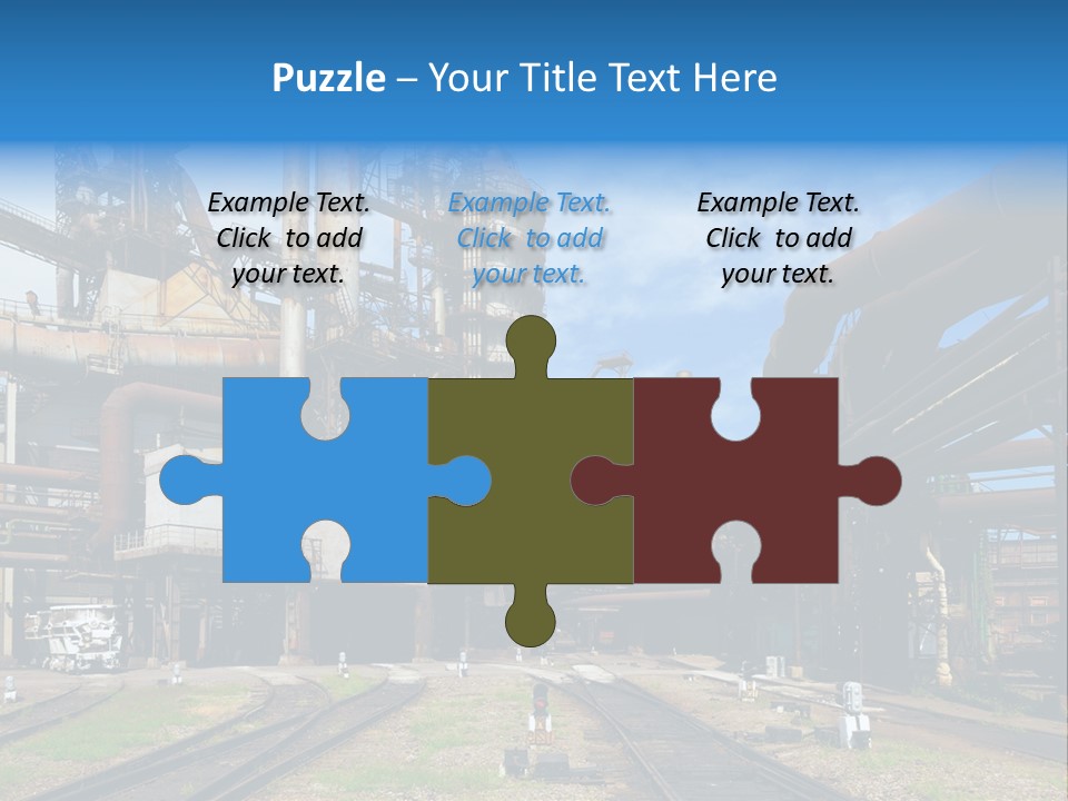 Manufacturing Exterior Pollution PowerPoint Template