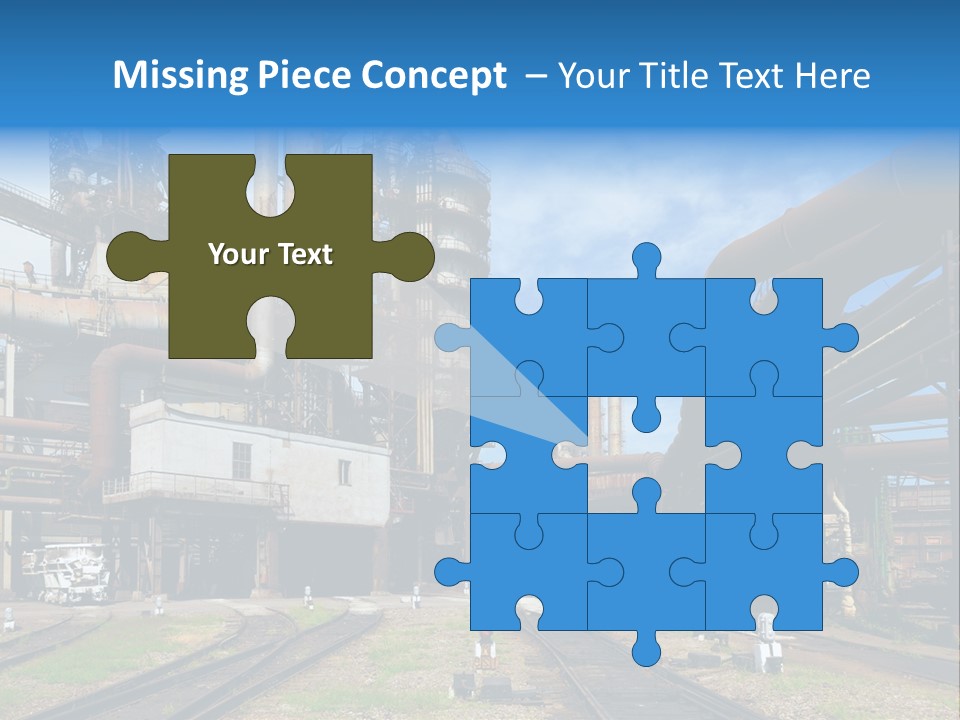 Manufacturing Exterior Pollution PowerPoint Template