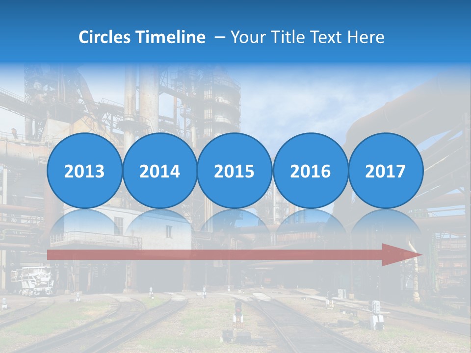 Manufacturing Exterior Pollution PowerPoint Template