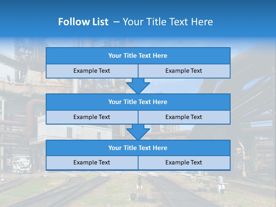 Manufacturing Exterior Pollution PowerPoint Template