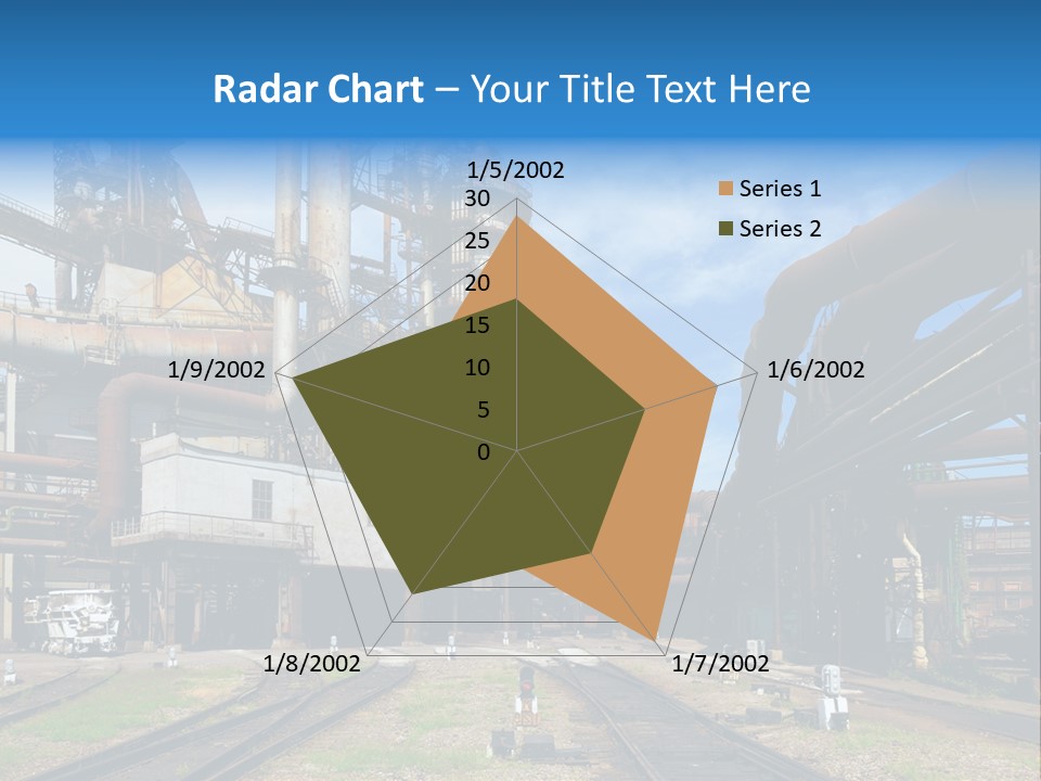 Manufacturing Exterior Pollution PowerPoint Template