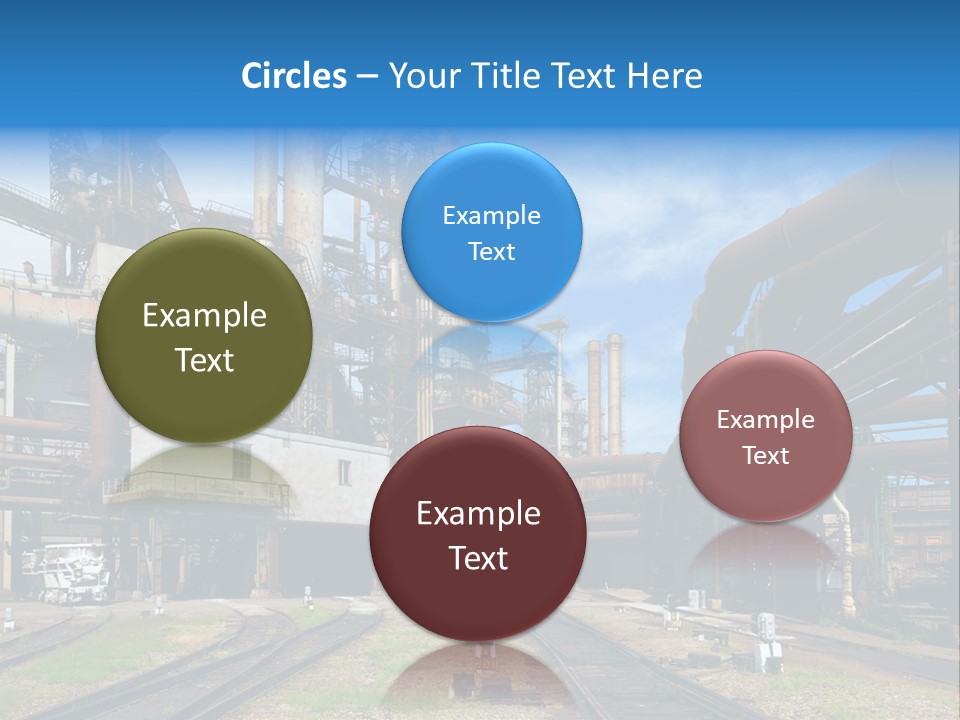 Manufacturing Exterior Pollution PowerPoint Template