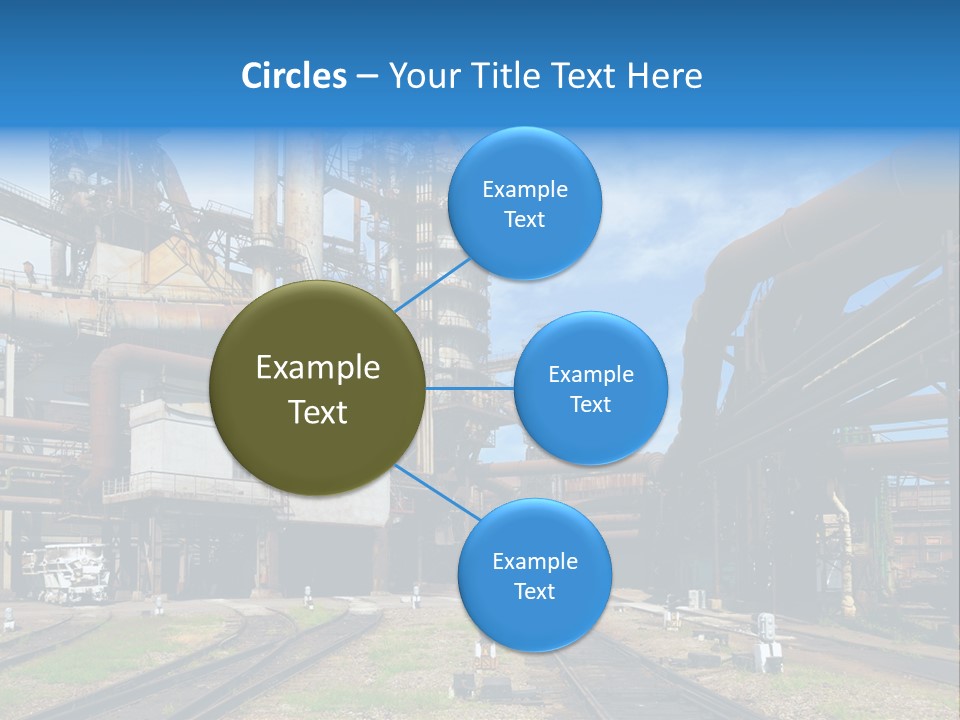 Manufacturing Exterior Pollution PowerPoint Template