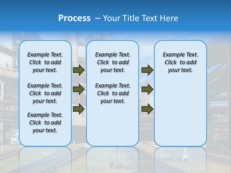 Manufacturing Exterior Pollution PowerPoint Template