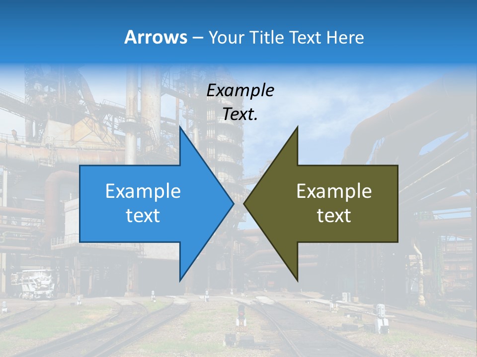 Manufacturing Exterior Pollution PowerPoint Template