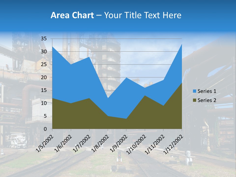 Manufacturing Exterior Pollution PowerPoint Template