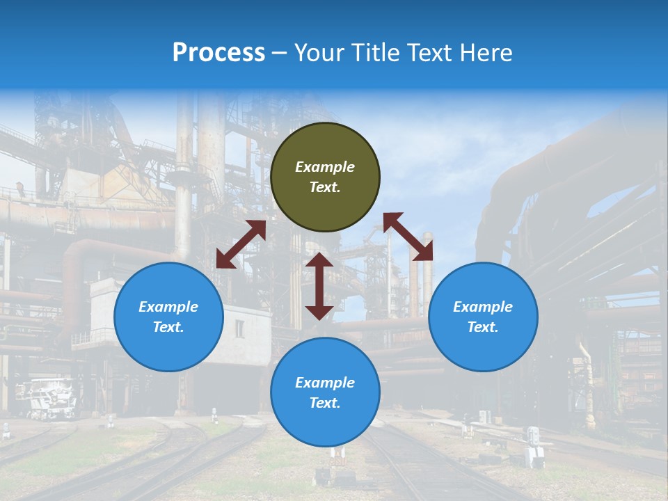 Manufacturing Exterior Pollution PowerPoint Template
