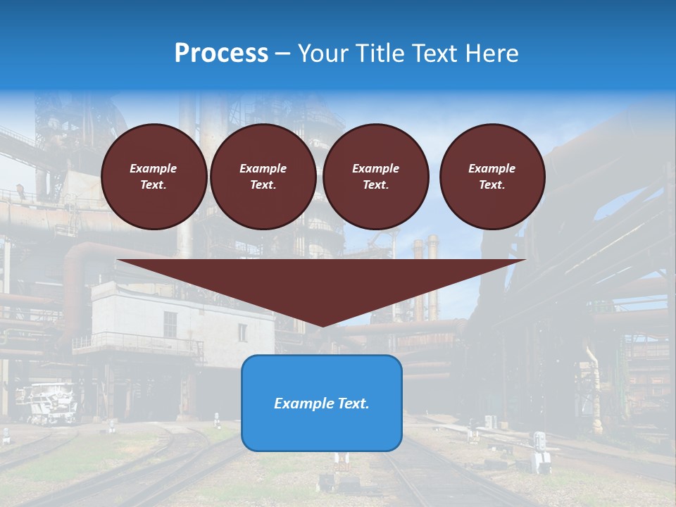 Manufacturing Exterior Pollution PowerPoint Template