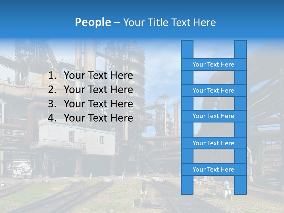 Manufacturing Exterior Pollution PowerPoint Template