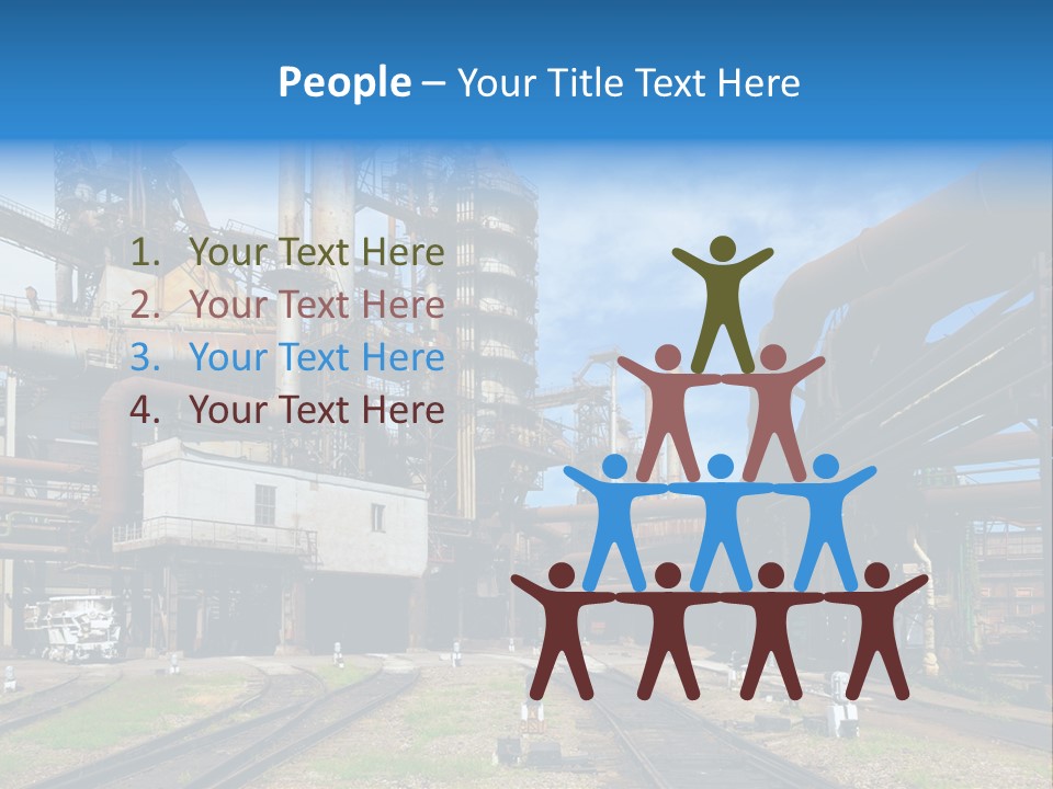 Manufacturing Exterior Pollution PowerPoint Template