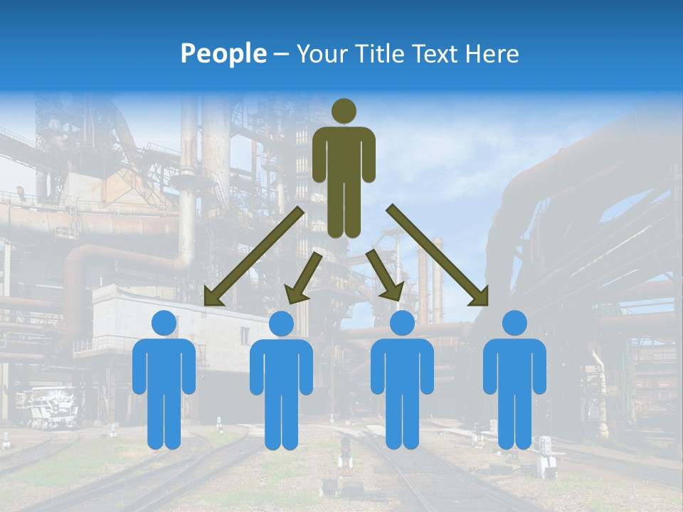 Manufacturing Exterior Pollution PowerPoint Template