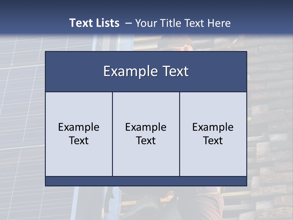 Career Man Harness PowerPoint Template