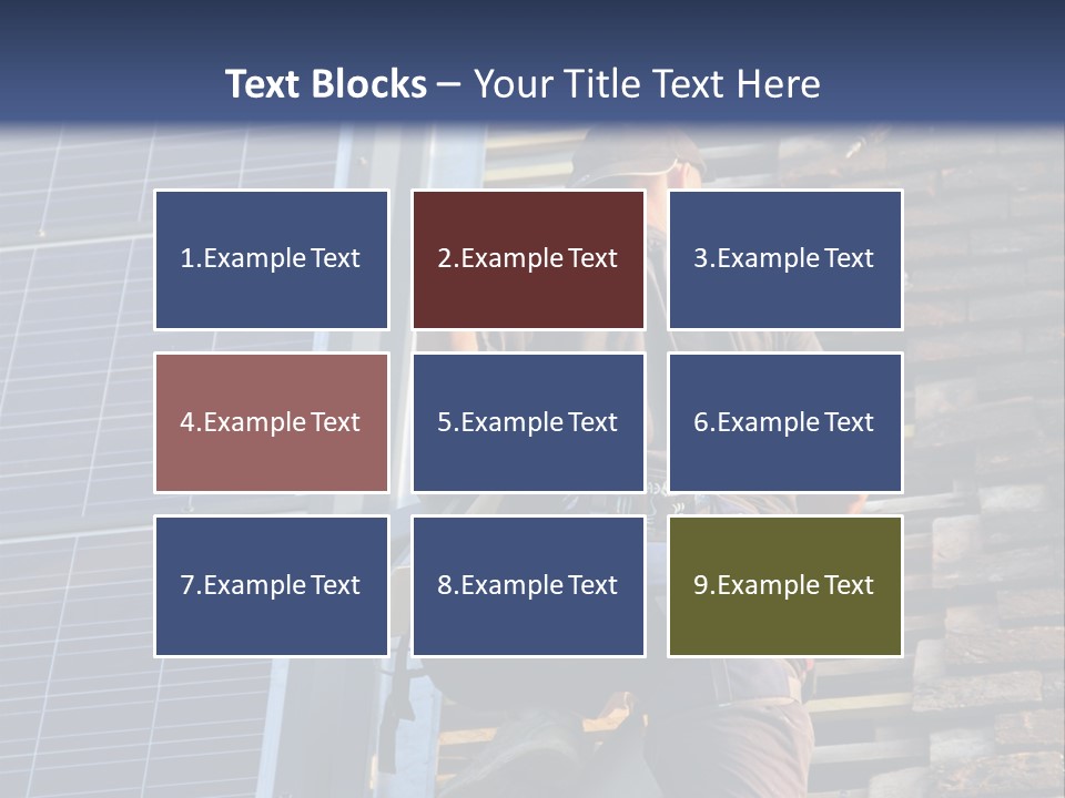Career Man Harness PowerPoint Template