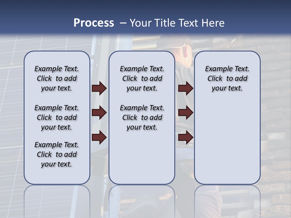 Career Man Harness PowerPoint Template