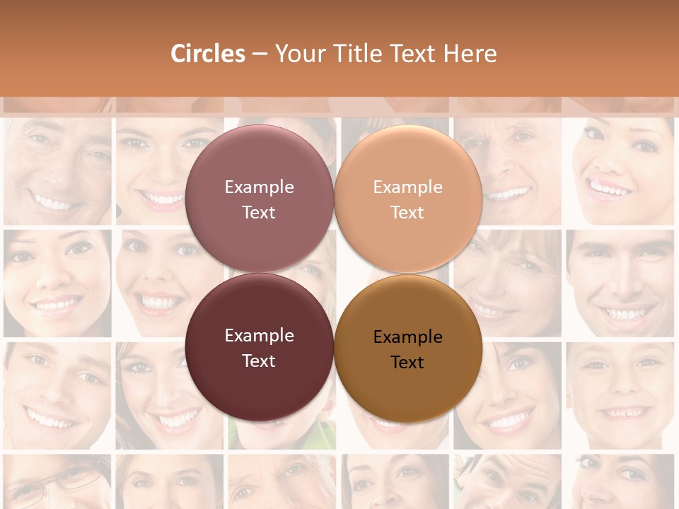 Smile Cheek Smiling PowerPoint Template