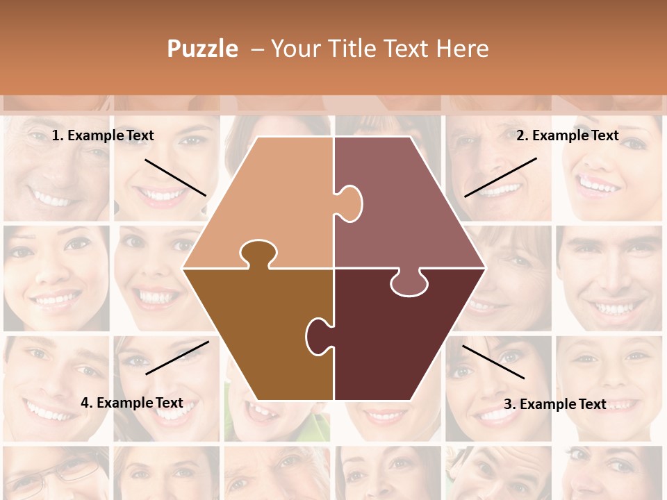 Smile Cheek Smiling PowerPoint Template