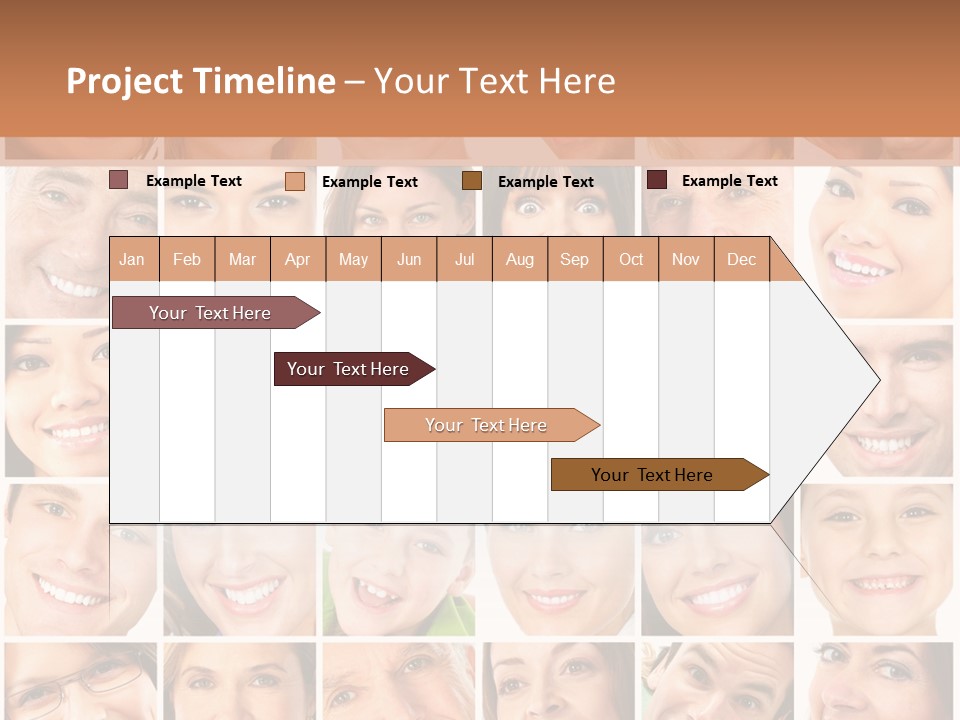 Smile Cheek Smiling PowerPoint Template