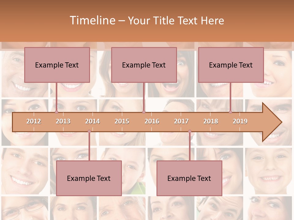 Smile Cheek Smiling PowerPoint Template