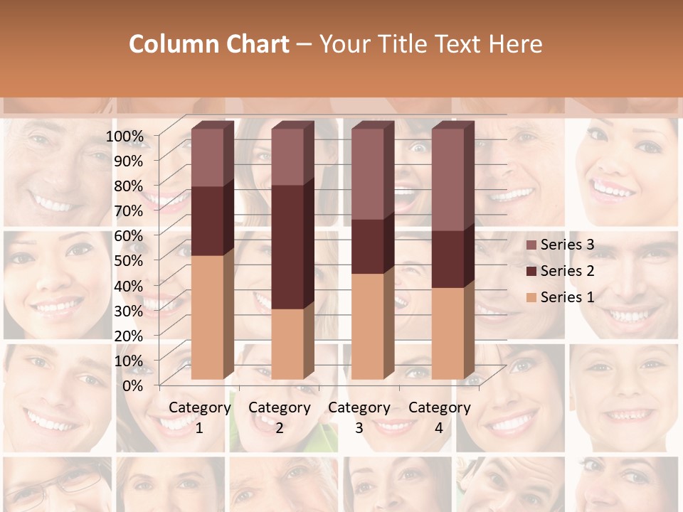 Smile Cheek Smiling PowerPoint Template