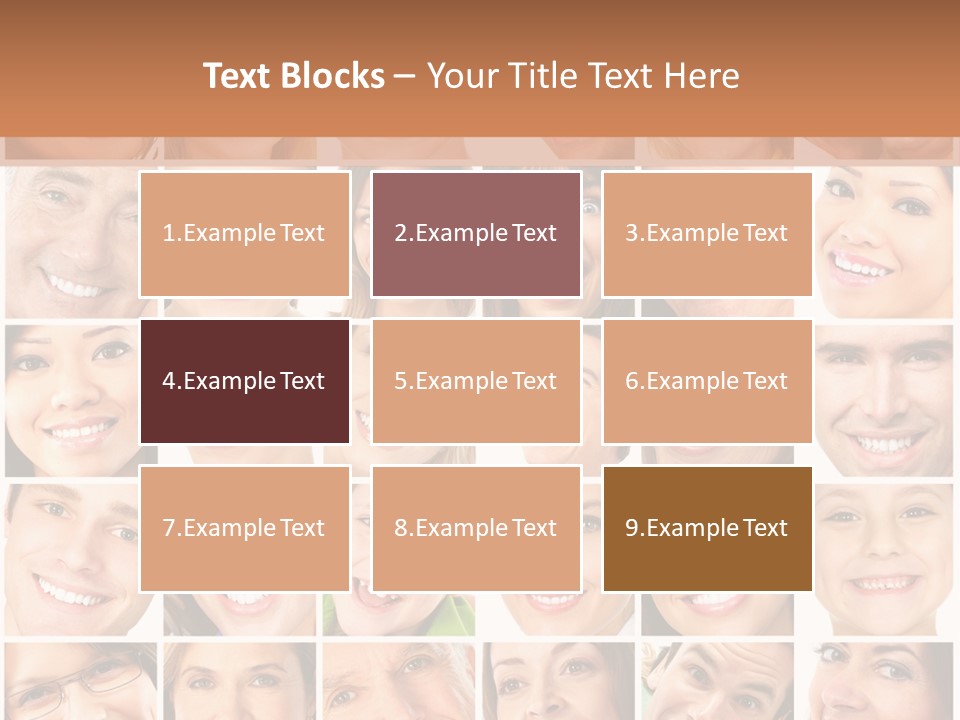 Smile Cheek Smiling PowerPoint Template