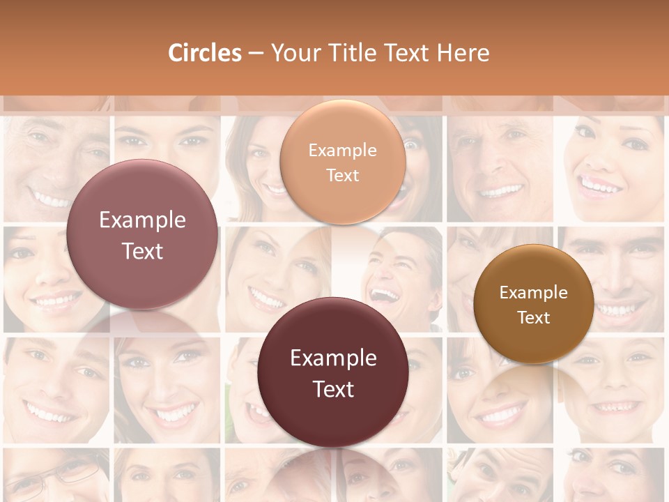Smile Cheek Smiling PowerPoint Template