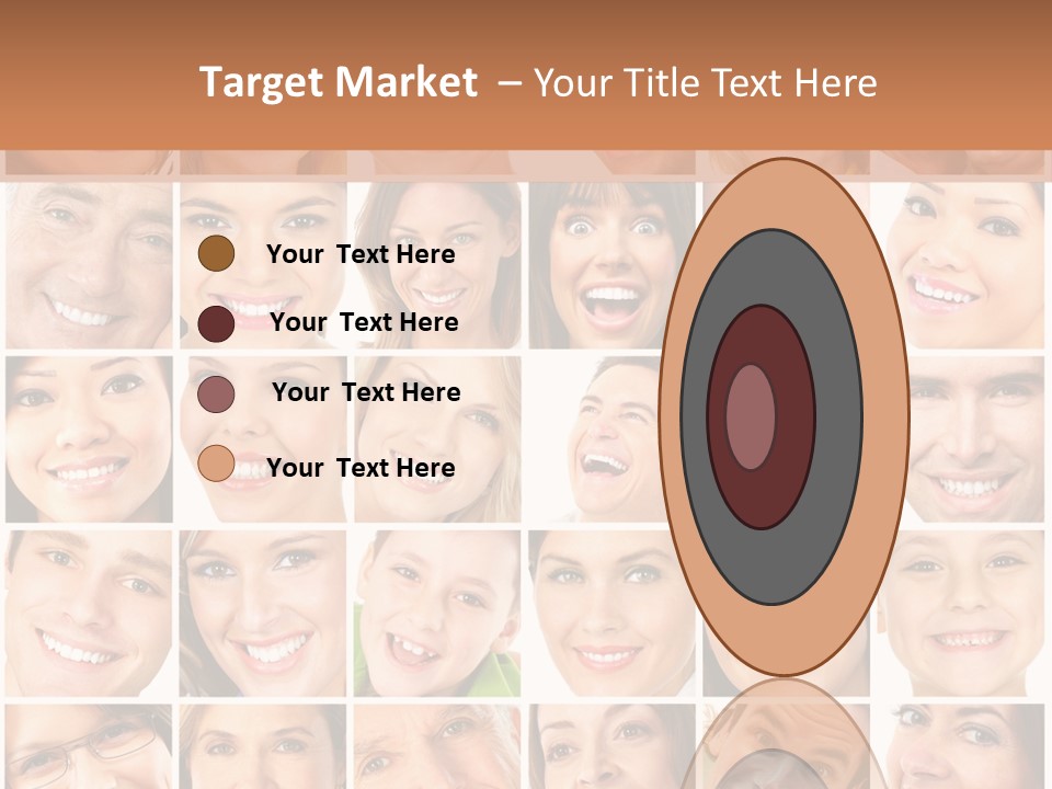 Smile Cheek Smiling PowerPoint Template