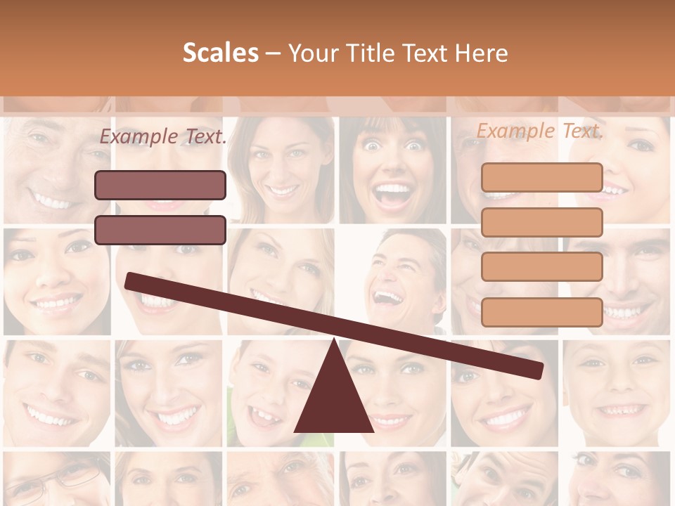 Smile Cheek Smiling PowerPoint Template