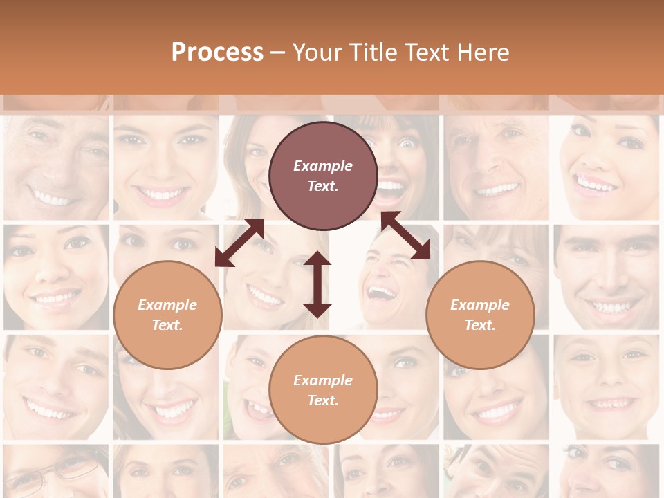 Smile Cheek Smiling PowerPoint Template