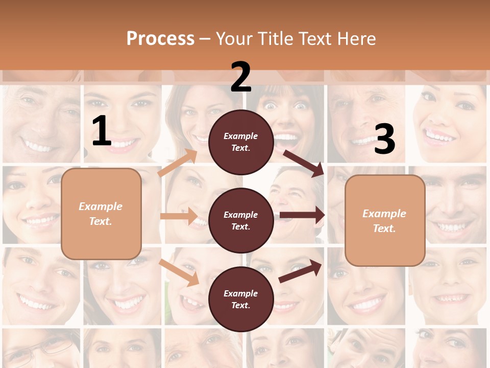 Smile Cheek Smiling PowerPoint Template