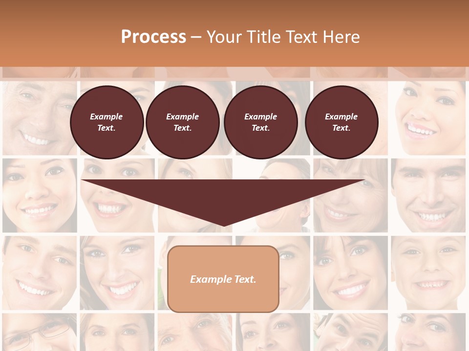 Smile Cheek Smiling PowerPoint Template