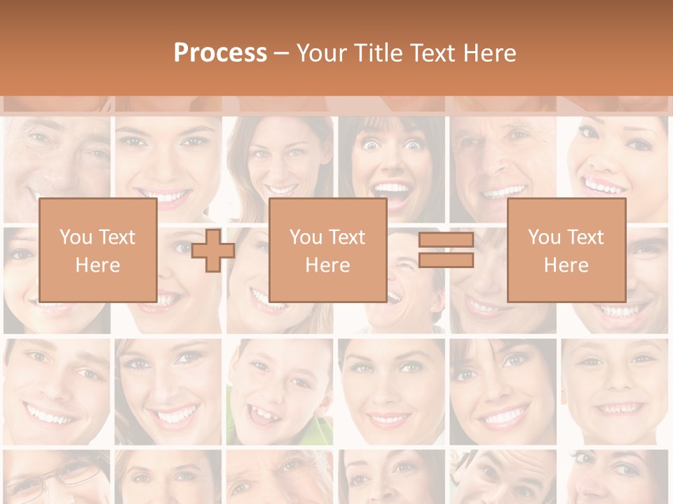 Smile Cheek Smiling PowerPoint Template