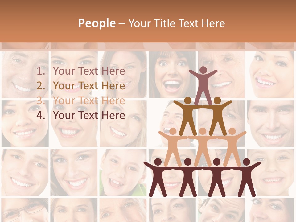 Smile Cheek Smiling PowerPoint Template