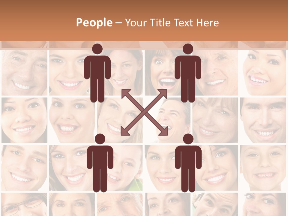 Smile Cheek Smiling PowerPoint Template