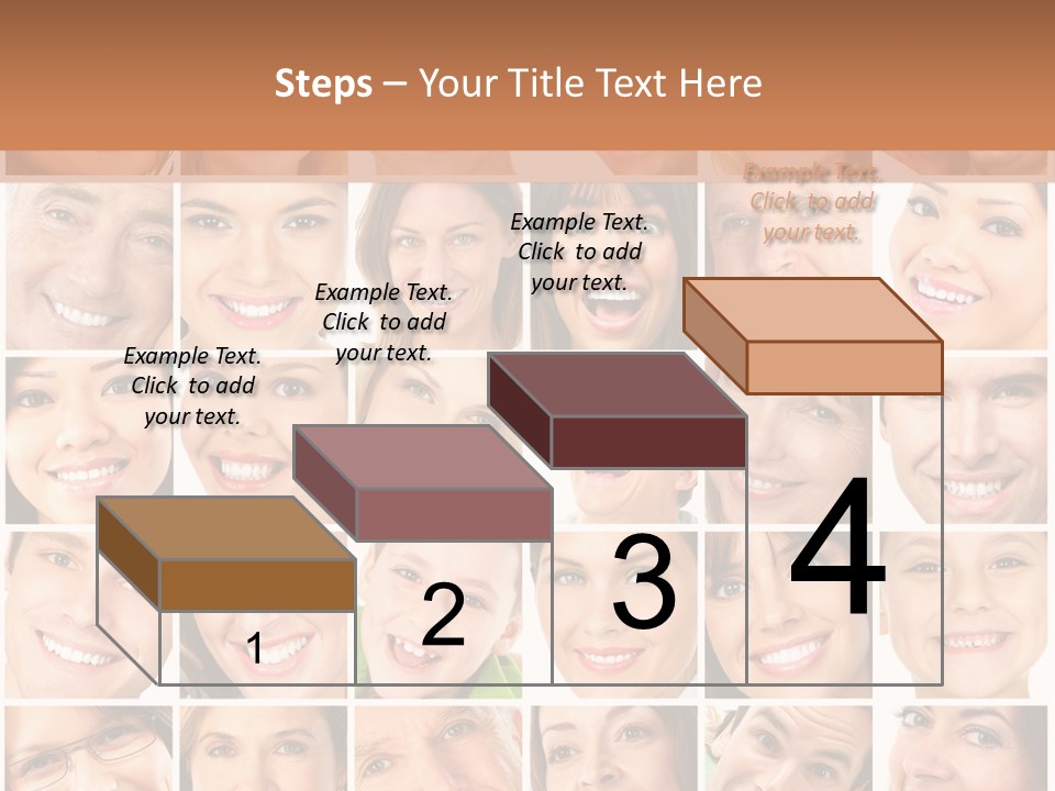 Smile Cheek Smiling PowerPoint Template