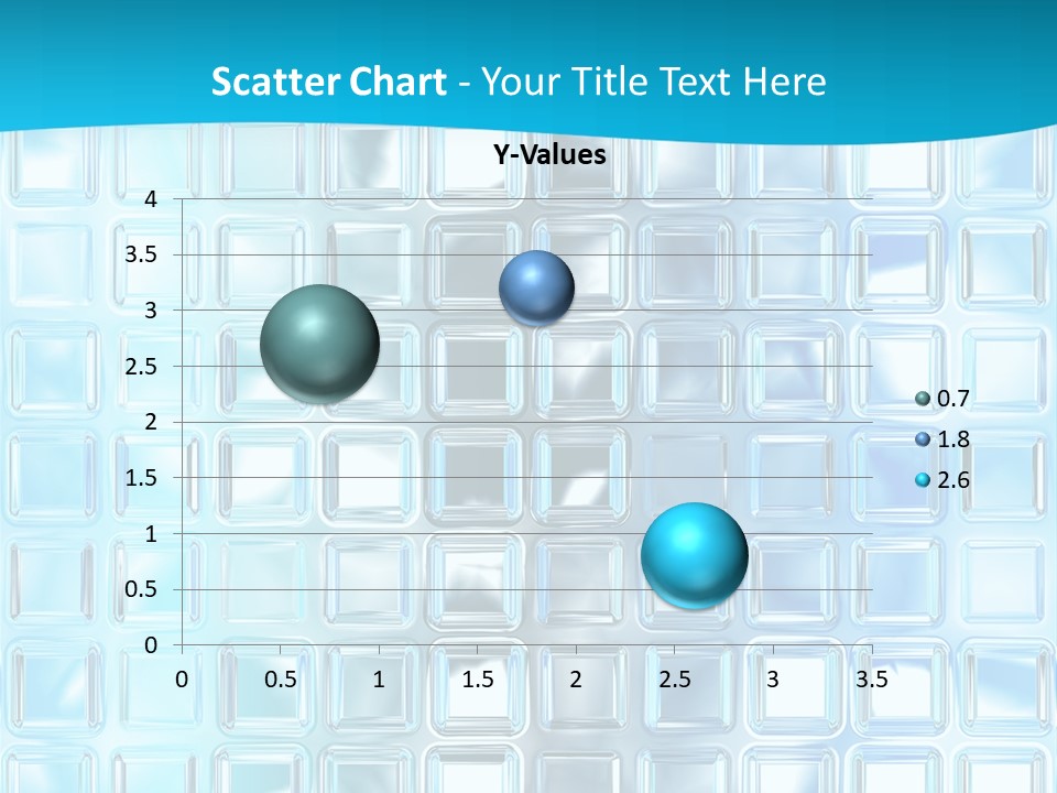 Crystal Wall Material PowerPoint Template