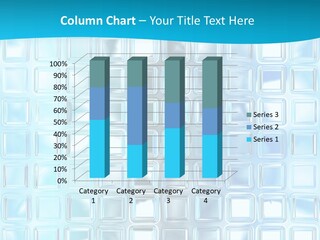 Crystal Wall Material PowerPoint Template