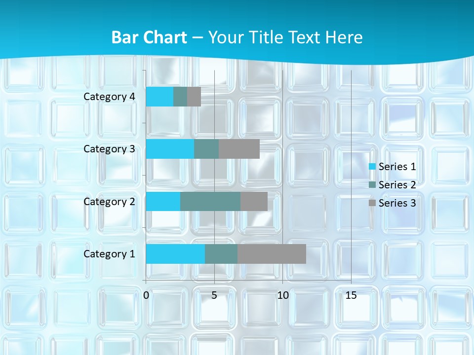 Crystal Wall Material PowerPoint Template