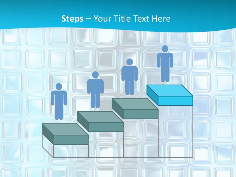 Crystal Wall Material PowerPoint Template