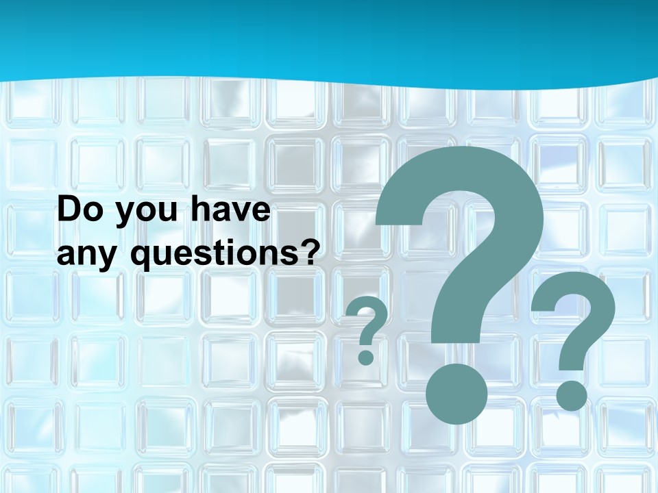 Crystal Wall Material PowerPoint Template