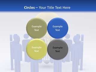 Teamwork Model Success PowerPoint Template