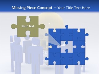 Teamwork Model Success PowerPoint Template
