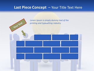 Teamwork Model Success PowerPoint Template