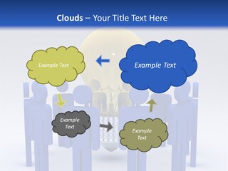 Teamwork Model Success PowerPoint Template