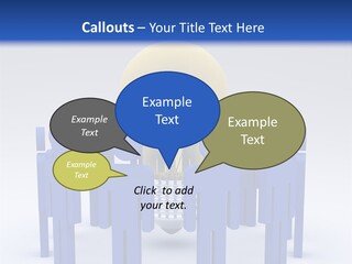 Teamwork Model Success PowerPoint Template