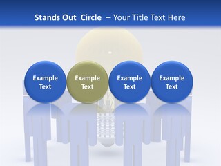 Teamwork Model Success PowerPoint Template