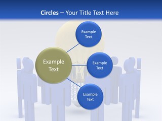 Teamwork Model Success PowerPoint Template