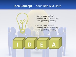 Teamwork Model Success PowerPoint Template